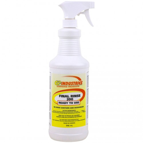 Final Rinse 200 Spray Bottle (946 ml) - Case of 6