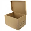 File Box w/ Attached Lid; 15" x 12" x 10", 300/Skid
