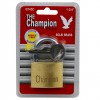 Champion Brass Lock - 45mm; 6/Box (RETAIL PKGD)